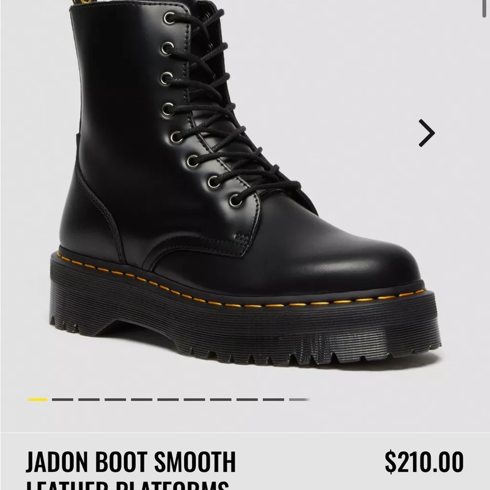 JADON BOOT SMOOTH LEATHER PLATFORMS
